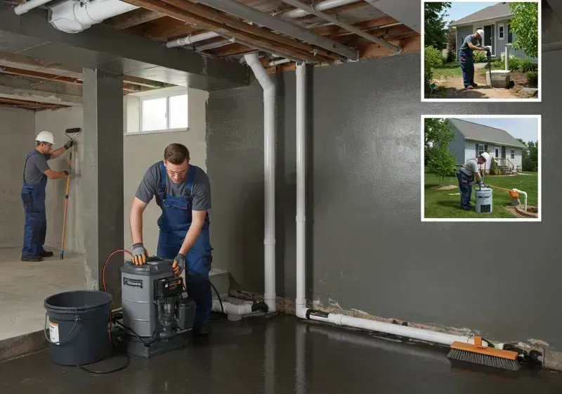 Basement Waterproofing and Flood Prevention process in McLean County, KY